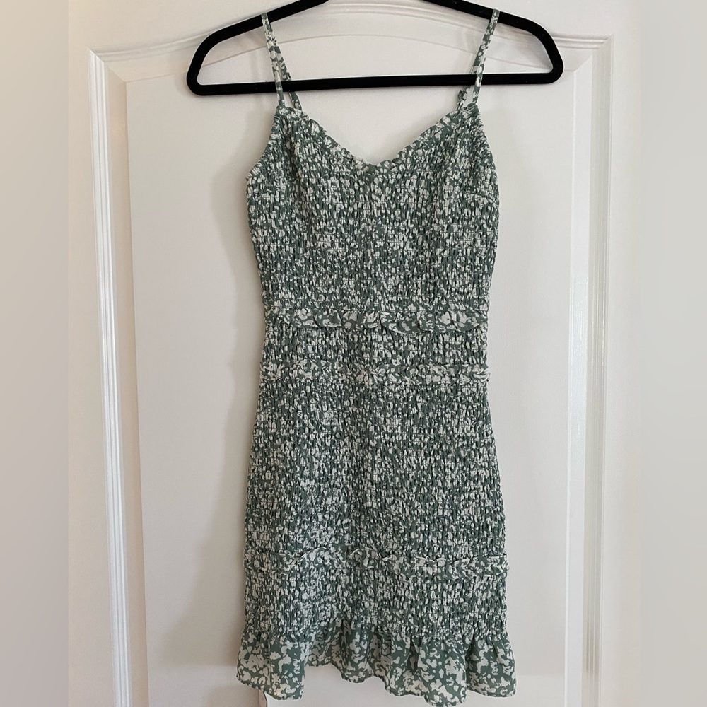 ABERCROMBIE printed smock dress in XS - NWT